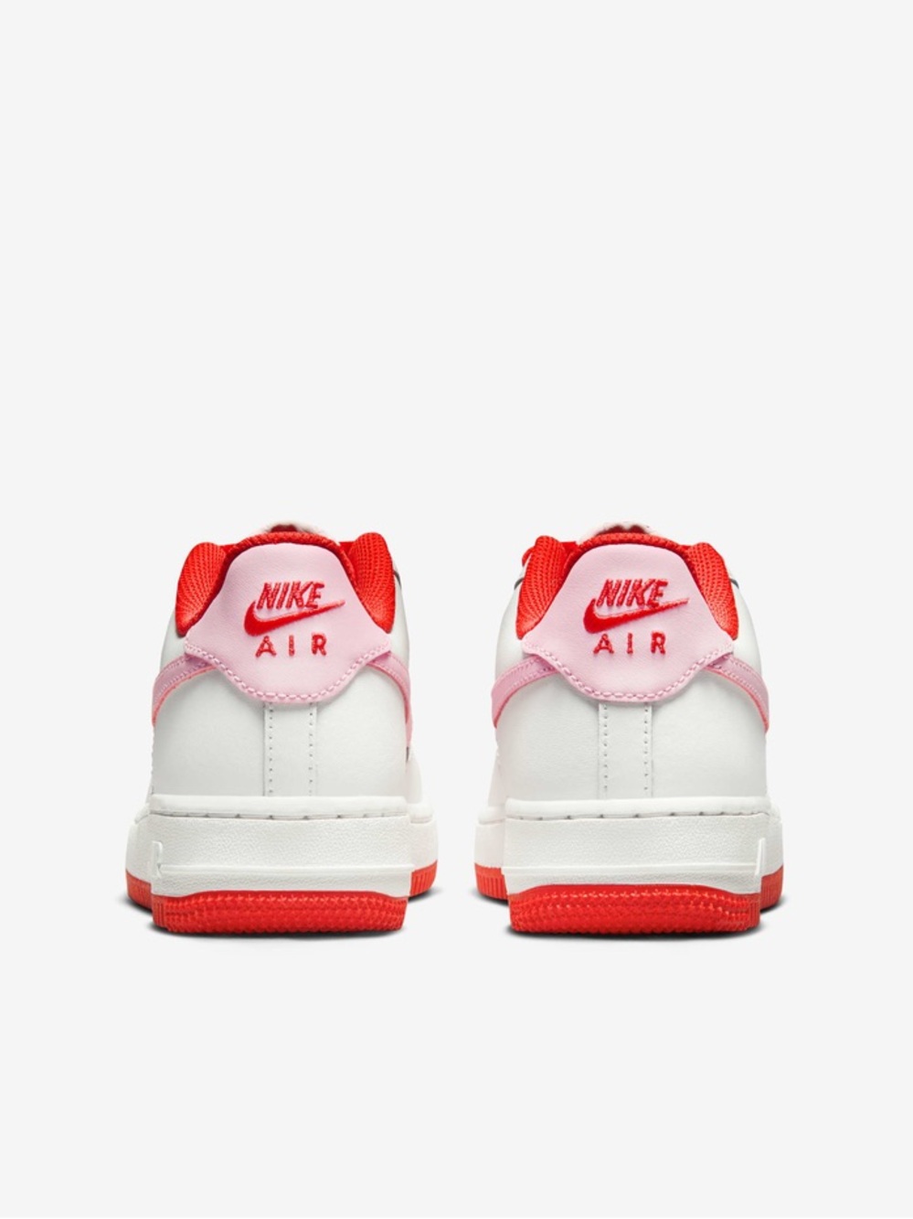 💕HTF NIKE AIR FORCE 1 VALENTINE’S DAY LIMITED EDITION SNEAKERS 5.5 Y 7 38 EU - Picture 7 of 15